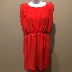 BLUE RAIN High Low Dress